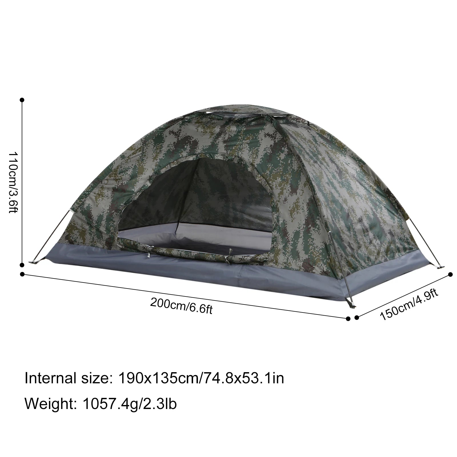 Tomshoo Ultralight 1/2 Person Tent